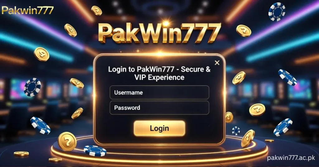 Pakwin777 Login